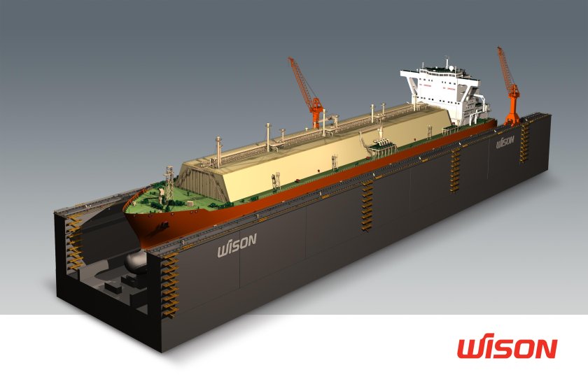 Плавучий док проекта 23380