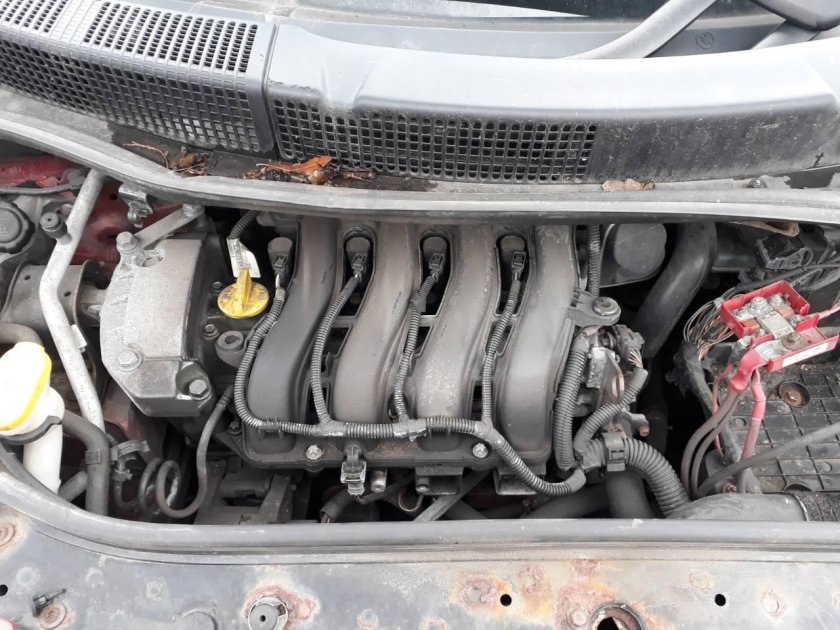 Рено Сценик 1 мотор