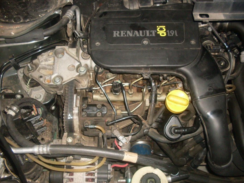 Двигатель Рено Лагуна 1 1.9 дизель