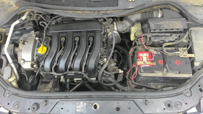 Мотор Рено Меган 2 1.6