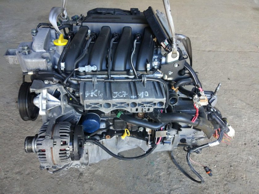 Двигатель Рено Меган 1.6