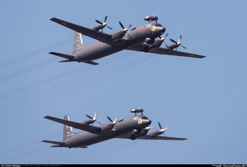 Противолодочный самолет ил-38н