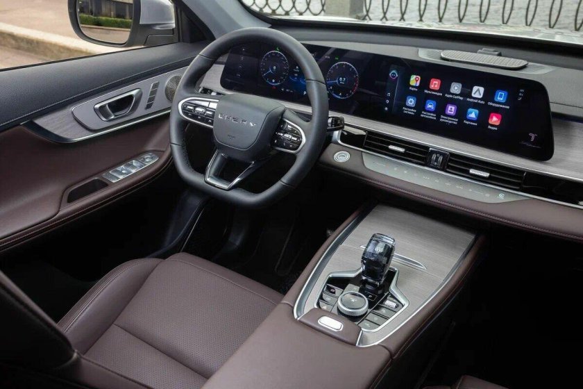 Chery tiggo 8 pro max интерьер