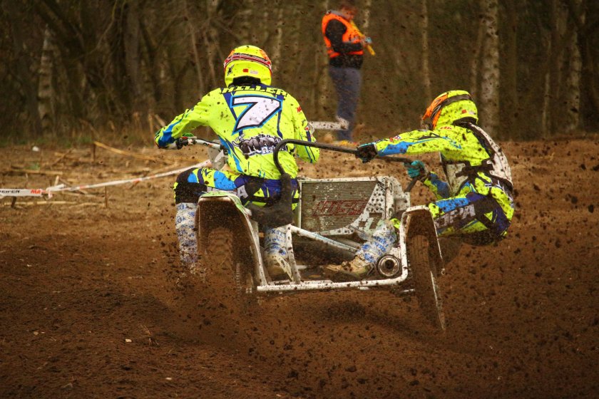 Кроссовые мотоциклы с коляской Zabel