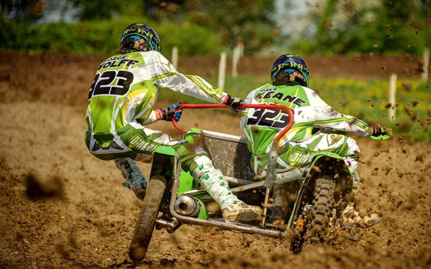 Мотокросс колясочники