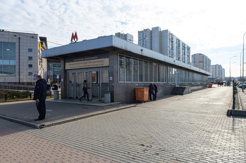 Станция бульвар Дмитрия Донского