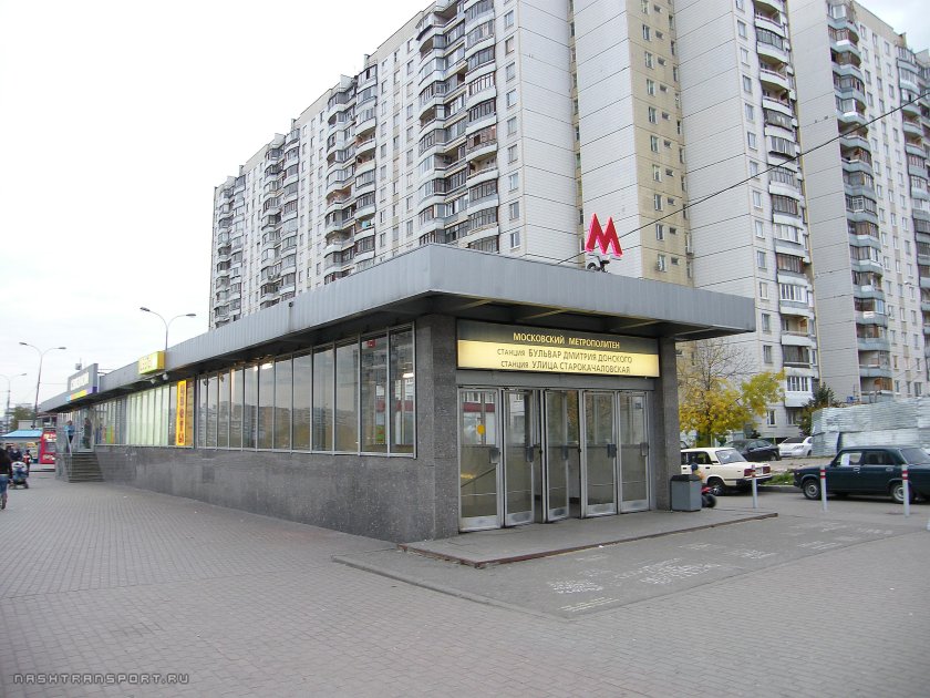 Станция бульвар Дмитрия Донского