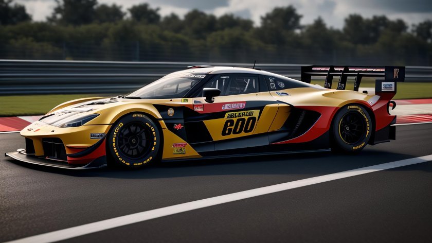 Гоночная машин