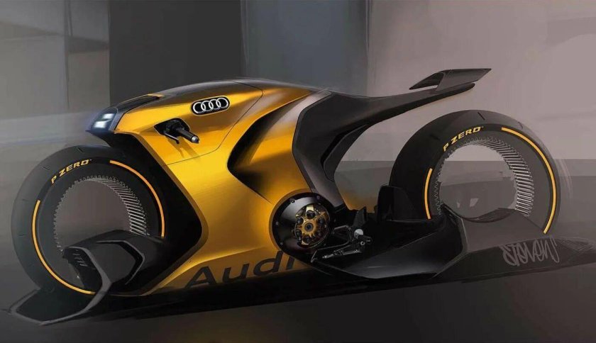 Мотоцикл Ауди