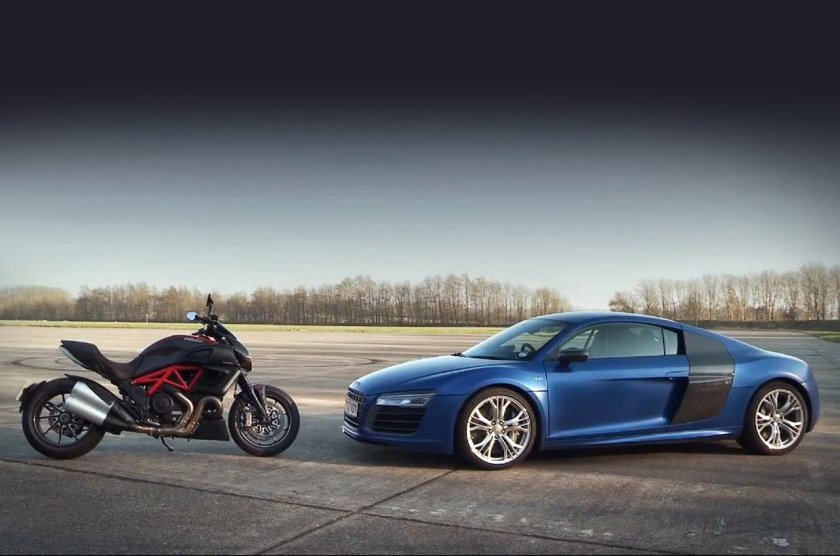 Мотоцикл Audi r8