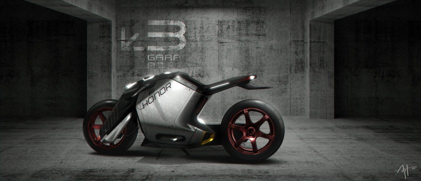 Мотоцикл Ауди