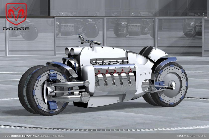Концепт-байк dodge Tomahawk