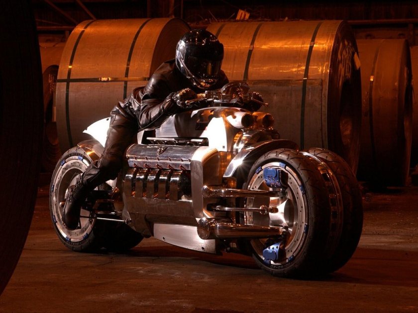 Мотоцикл dodge Tomahawk v10 Superbike