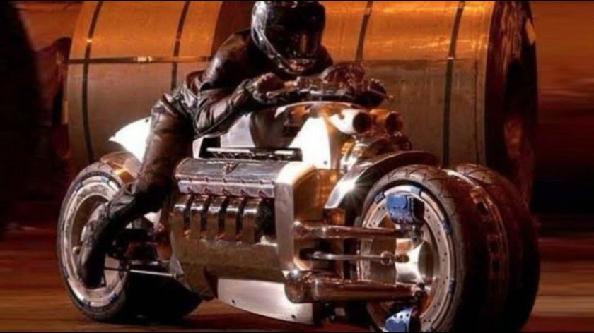 Мотоцикл dodge tomahawk v10 superbike