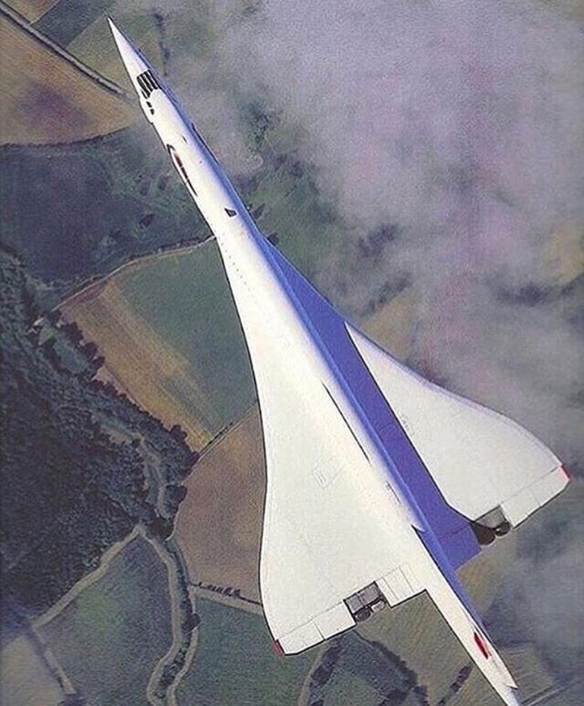 Конкорд сверхзвуковой самолёт