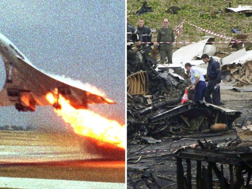 Конкорд самолет катастрофа