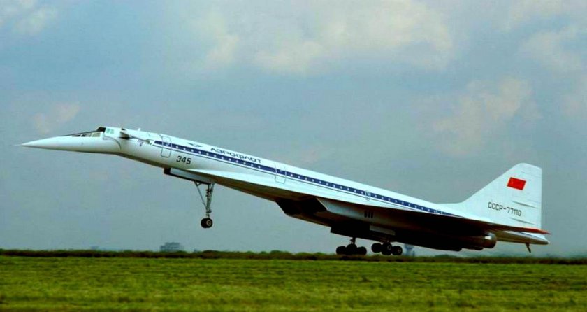 Ту-144 пассажирский самолёт