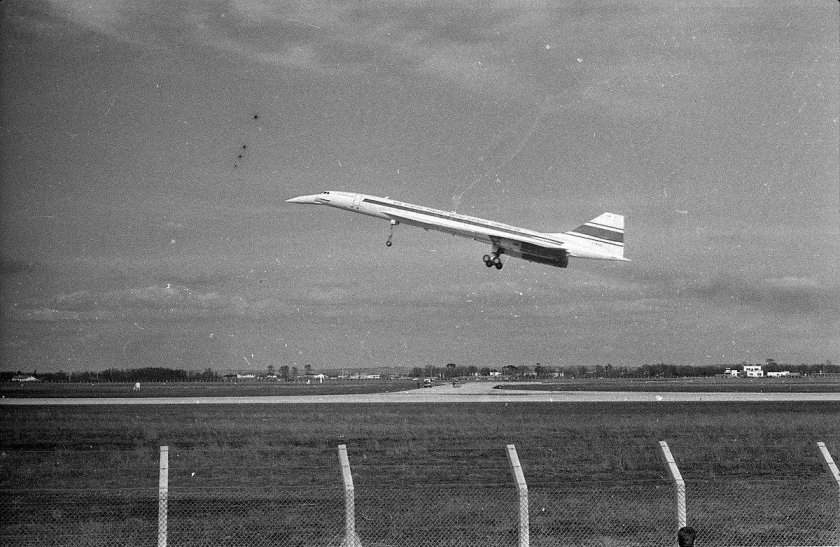 Concorde landing
