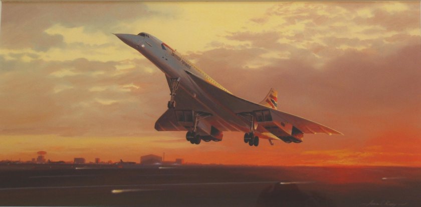 Конкорд взлет