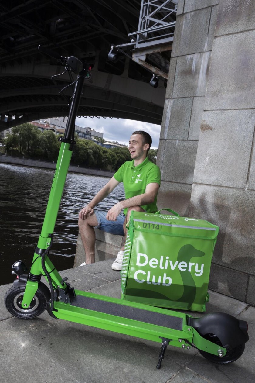 Электросамокат Деливери клаб