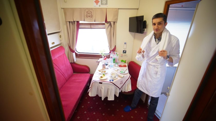 Люкс вагон РЖД красная стрела