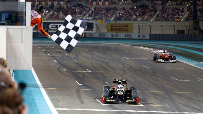 Формула 1 финиш