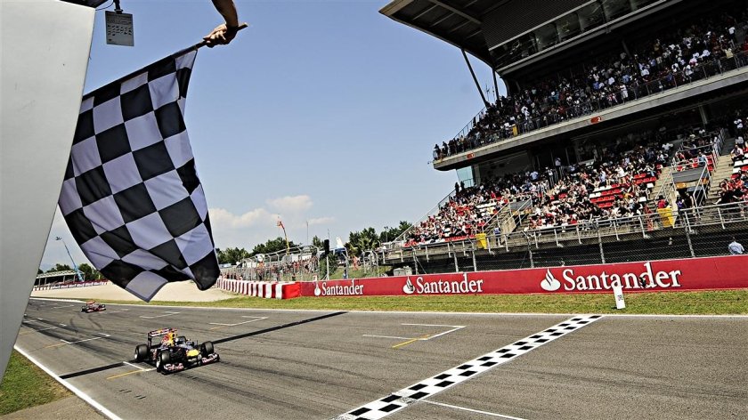 Формула 1 финишная