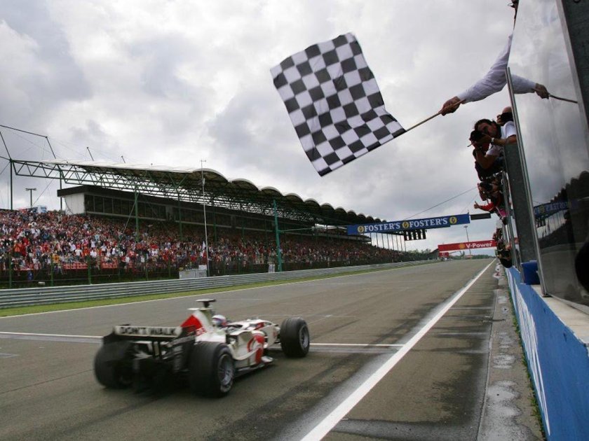 Ф1 Баттон Венгрия 2006