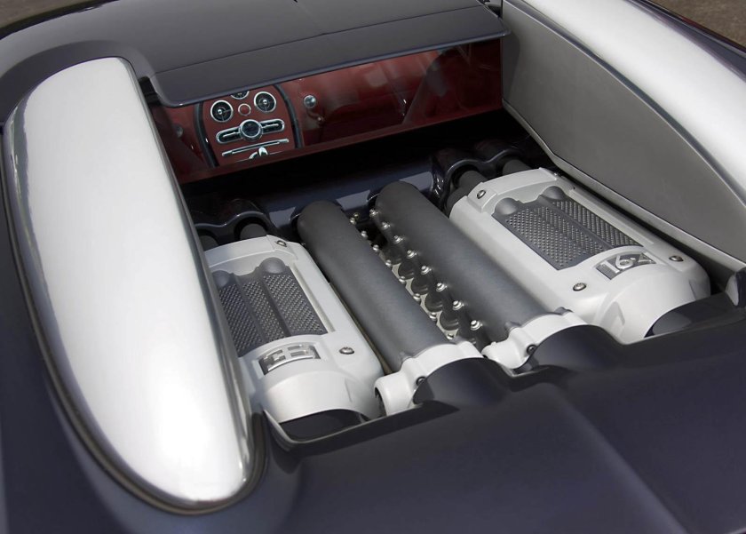 Бугатти Вейрон багажник