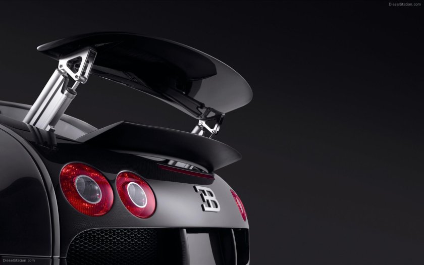 Bugatti Veyron спойлер