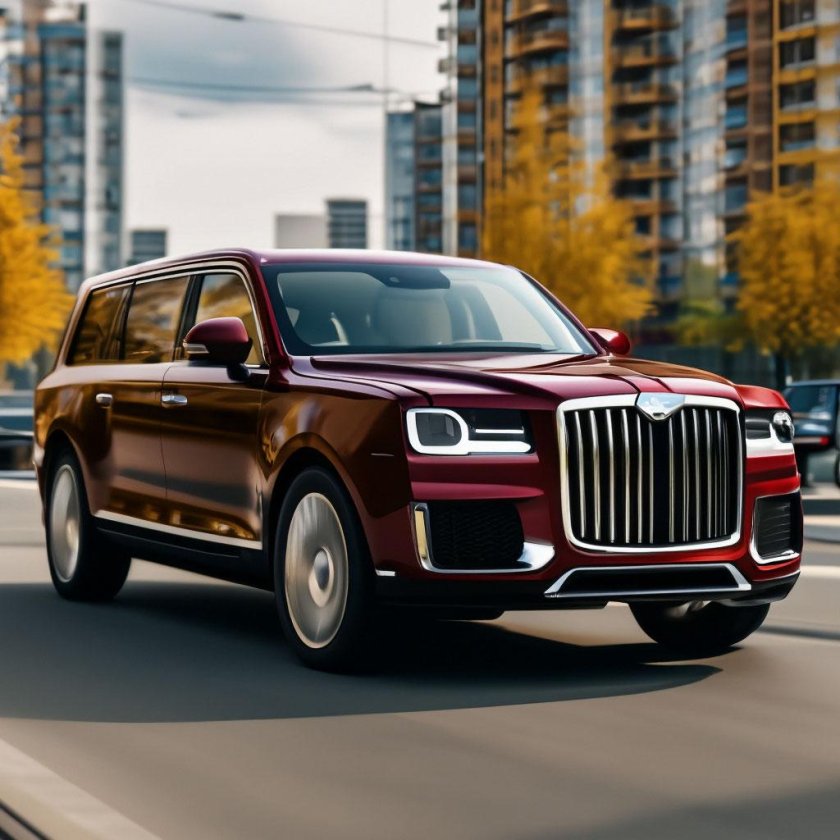 Джип аурус комендант