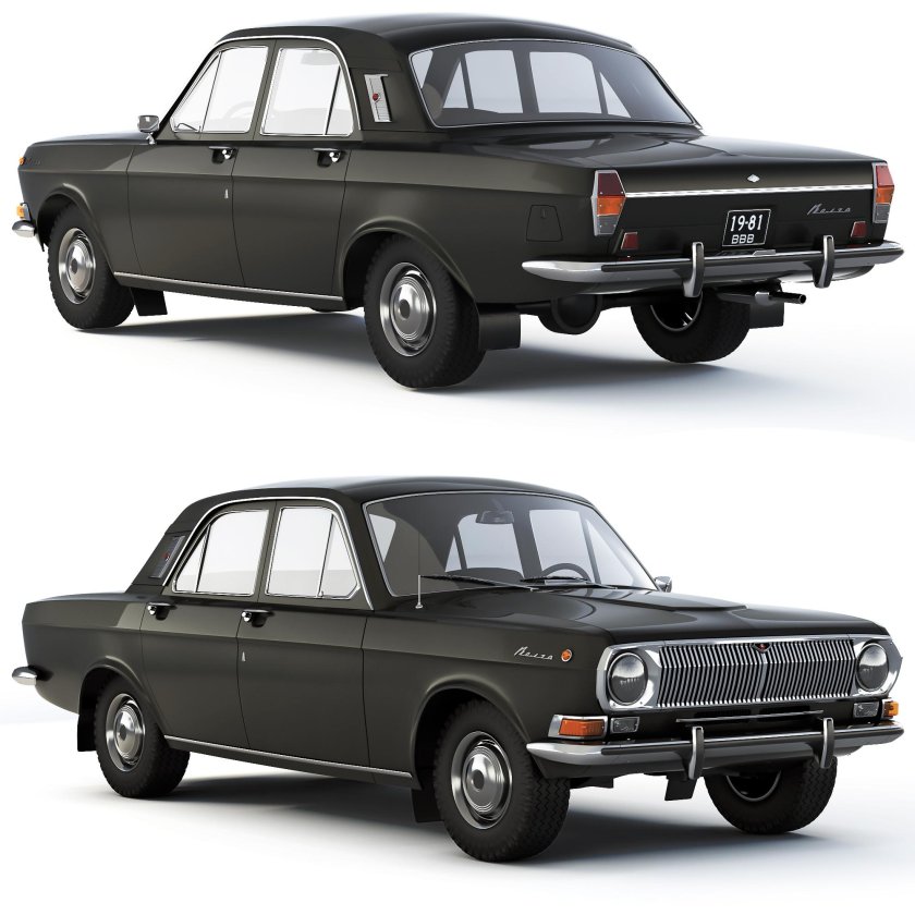 Волга газ 24