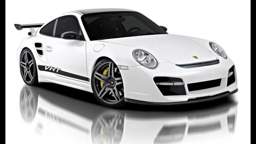 Порше 911 белый
