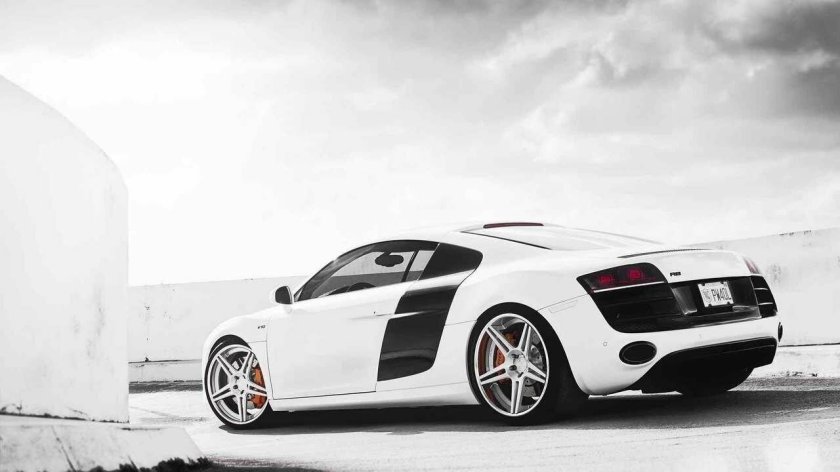 Audi r8 White
