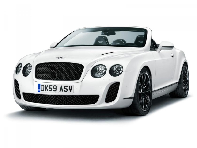 Bentley continental supersports convertible 2010