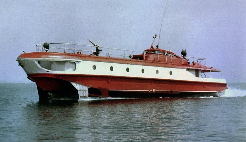 СПК газотурбоход Буревестник