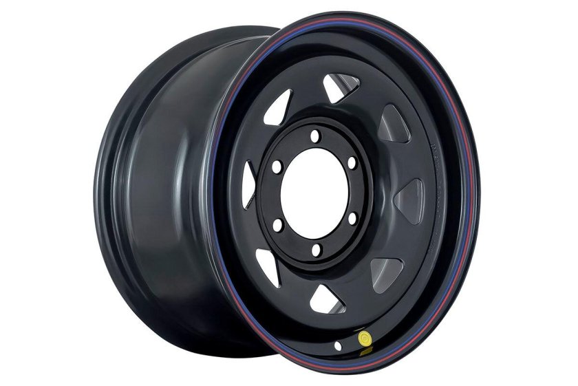 Диск усиленный УАЗ стальной черный 5x139,7 7xr16 d110 et-19 (треугольник мелкий)