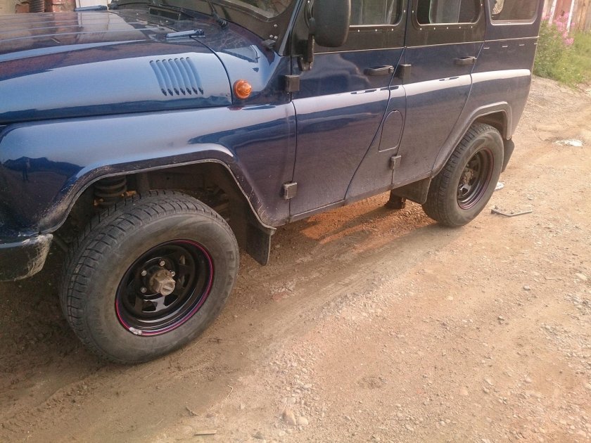 Диски r15 на УАЗ Хантер