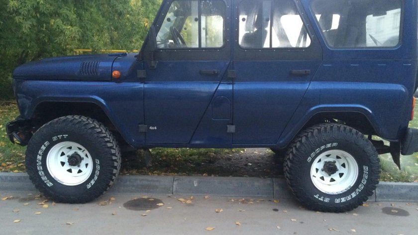 УАЗ на 32 колесах