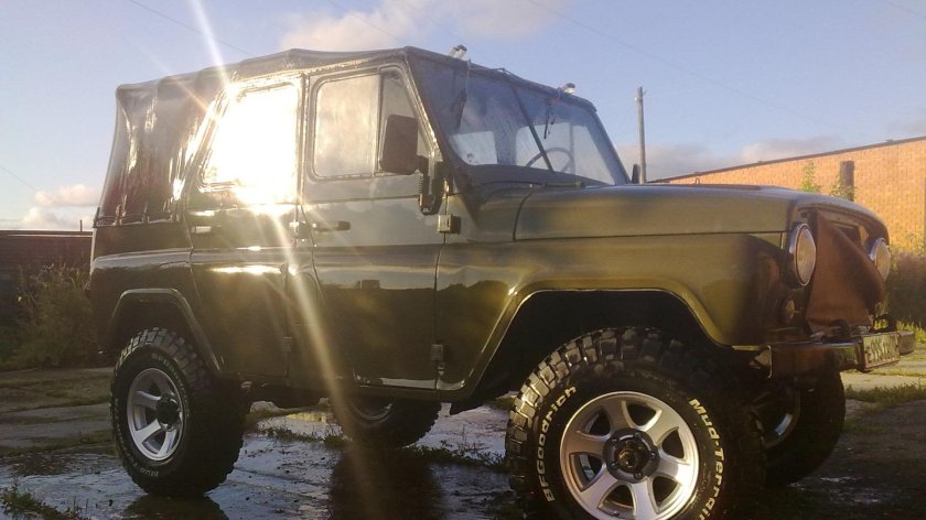 УАЗ 469 на литых