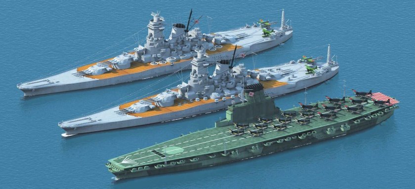 Японский авианосец Синано