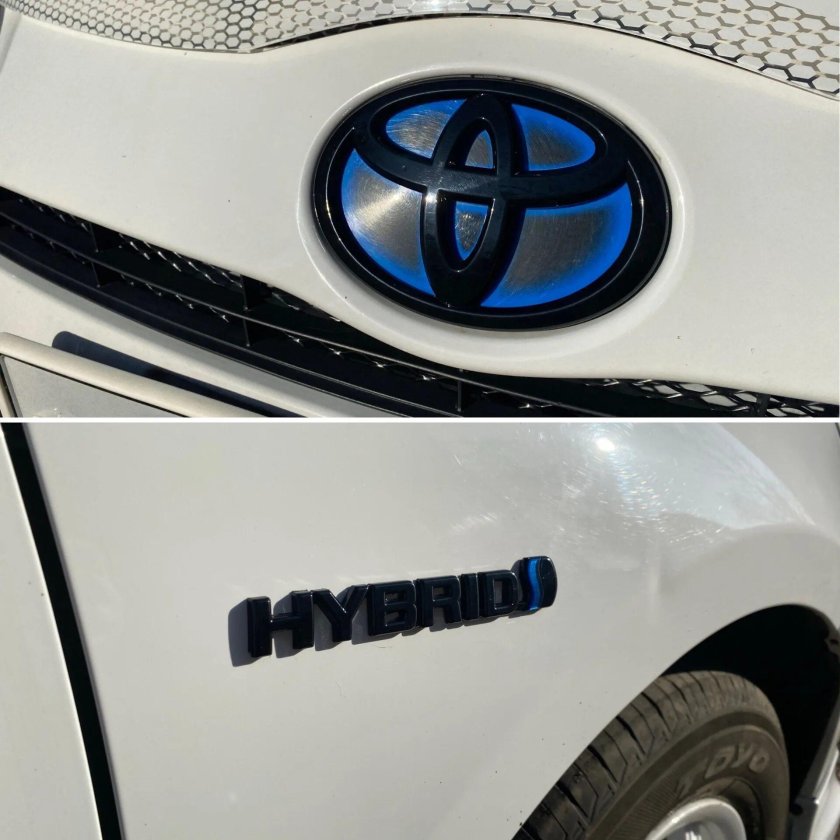 Шильдик Hybrid Toyota