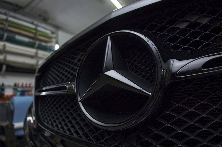 Мерседес антихром