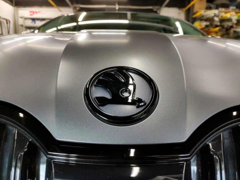 Анти хром Шкода Октавия а7