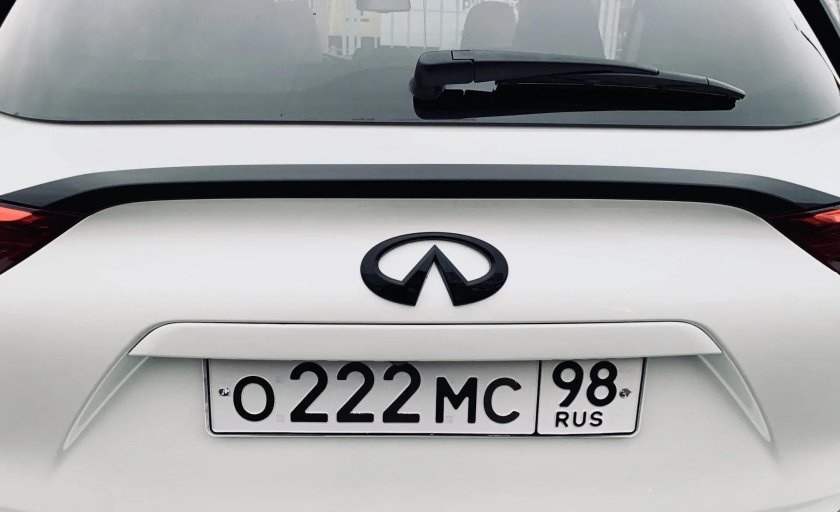 Антихром значка авто