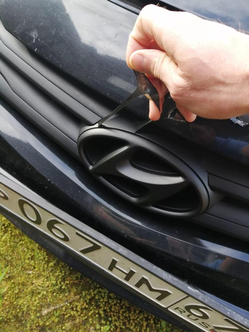 Антихром Хендай Солярис 2