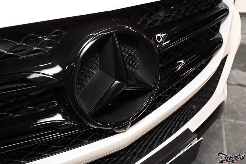 Антихром решетки радиатора Мерседес GLE 350d