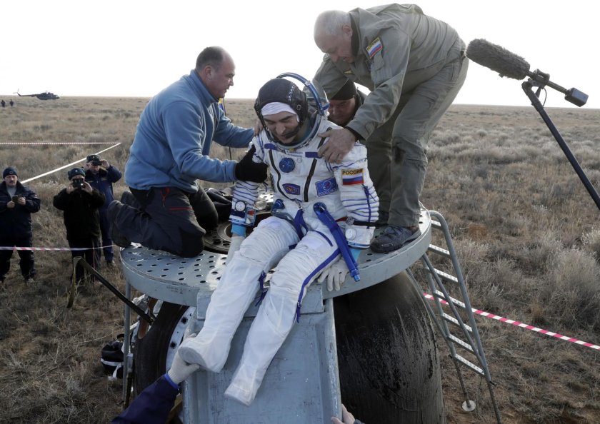 Спускаемая капсула корабля "Союз ТМ-14"