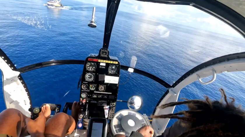 Полет на вертолете