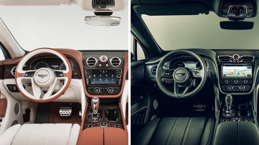 Bentley Bentayga 2021 салон